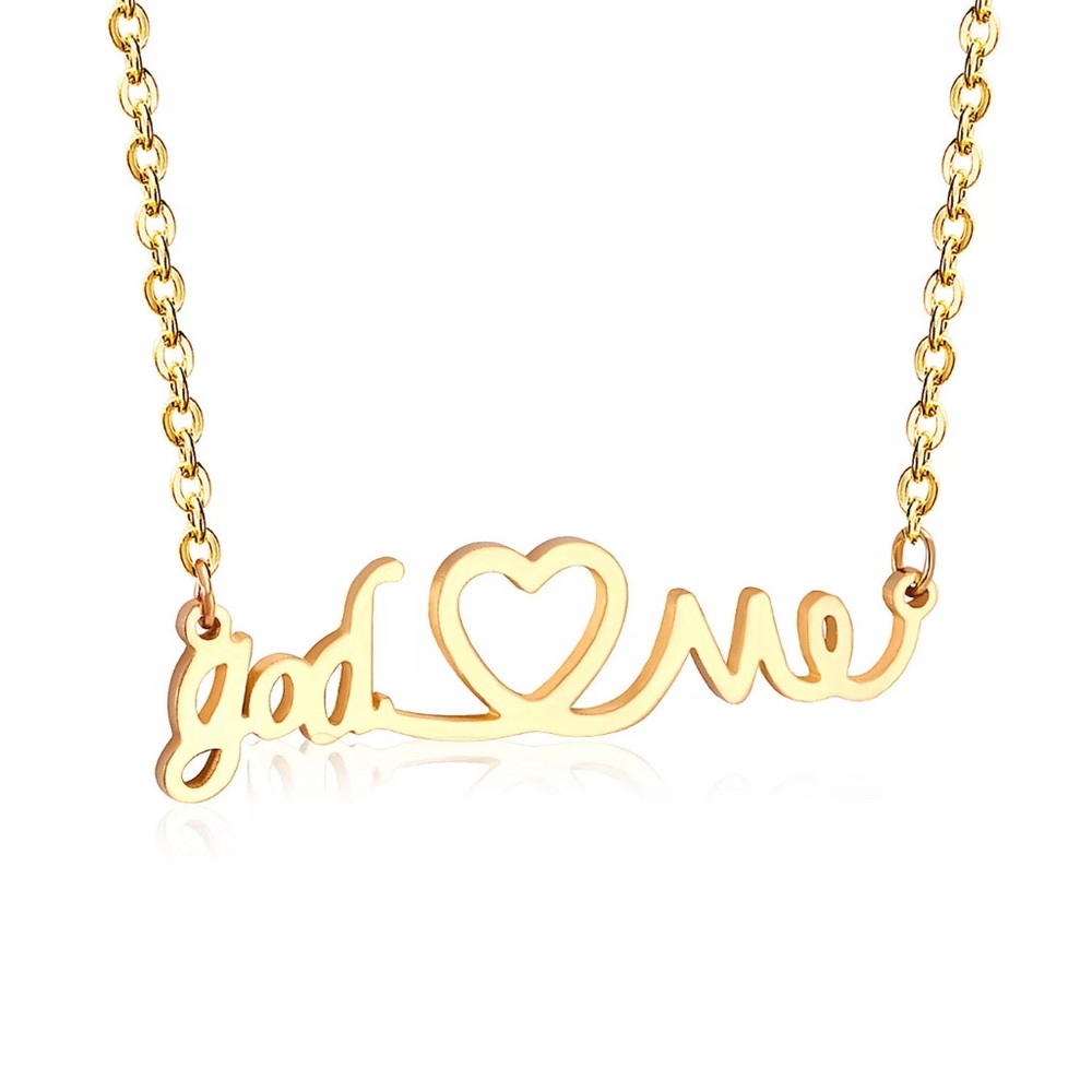 ✨God Loves Me Necklace✨ - Picture 1 of 4